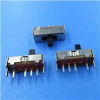1P4T DIP Vertical PCB Slide Switch with 4 Pin