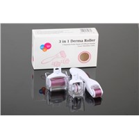 180/600/1200 needles micro needling derma skin roller beauty 3 in 1 derma roller kit