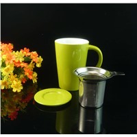 Ceramic Stoneware Tea Mug with SS Infuser