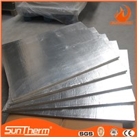 Heat insulation fiber board with reinforced aluminum foil