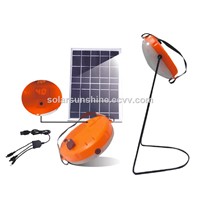Portble 2.5W Solar reading lamp with mobile phone chargers/Waterproof solar light