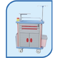 medical emergency cart/trolley