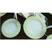 3W White Color Ultra-thin SMD 2835 Round LED Ceiling Panel Light