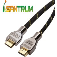HDMI cable 2.0V Golden plated 4k with high speed support 2.0v 1.4