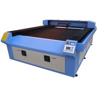 100w China laser cutting machine on wood