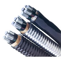Aluminum alloy electric power cable