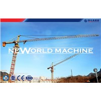 QTZ63 series 5013 model electric self raising tower crane construction 1.3ton