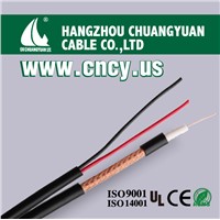China Manufacture high quality 2015 new rg59 siamese cctv cable with CE, ROHS