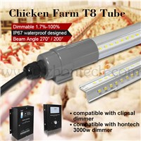 IP68 led tube light dimmable poultry farm experts