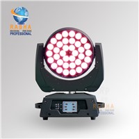 Rasha New 36pcs*18W 6in1 RGBAW+UV Zoom LED Moving Head Wash,Stage Moving Head With DMX IN &amp;amp; OUT