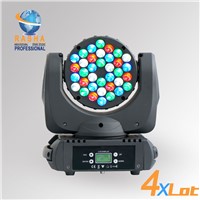 4X LOT 36pcs*3W 4in1 Cree LED Moving Head Beam, Stage Moving Head Light with LCD Display