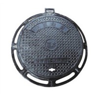 Customized Sand Casting Foundry Manhole Cover with Machining