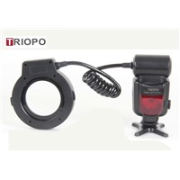 TRIOPO Marco LED Ring flash light ,speedlite TR-15EX For canon or Nikon  dslr camera with TTL