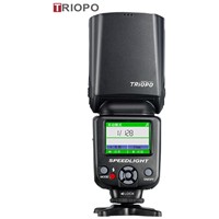 TRIOPO TR-985II color display speedlite ,camera flash light ,flash gun with TTL