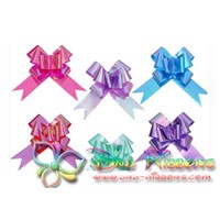 new style colorful Christmas Decorative pull Bows ribbon