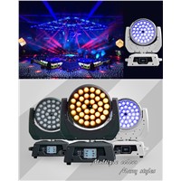 NEW Design 36pcs*10W 4in1 RGBW  Zoom LED Moving Head Wash Light,Stage Moving Head
