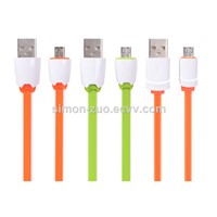 Hot Seller Factory Supply Various Colorful Micro USB to USB 2.0 AM cable