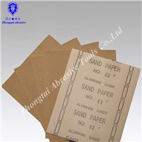 Mafacture OEM kraft paper wood sand paper