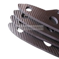 High strength 3K carbon fiber plate CNC cutting parts