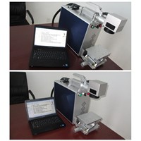 high precision fiber laser metal marking machine 10w 20w 30w for sale