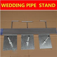 pipe and stand for drapery