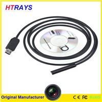 7mm Diameter 5M/10M/15M/20M cable optional usb endoscope inspection camera with high quality