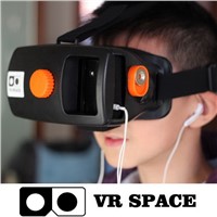 Google Cardboard Head Mount Plastic Version VR Virtual Reality 3D Glasses  smartphone