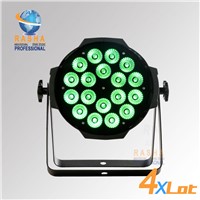 4X LOT 18pcs*18W 6in1 RGBAW UV LED Par Can,LED Par64 LED Par Light