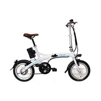 Simple operate mini electric bike