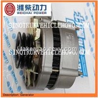 Weichai Engine Spare Parts,Alternator,612600090705