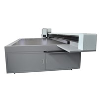 Hot sale large printing format UV flatbed printer for glass and ceramic tiles wall background