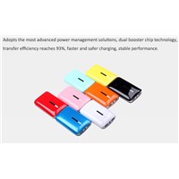 7800mAh portable mobile power charger with dual usb output