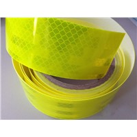 Fluorescent Lime Yellow Green Reflective Tape