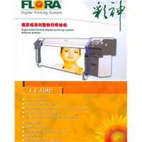Flora solvent printer on Spectra Polaris printheads LJ320P