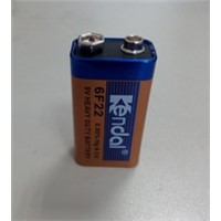 high quality 6F22 9V carbon zinc battery