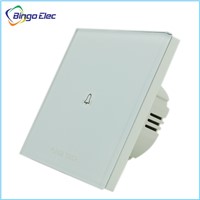 EU/UK standard glass panel doorbell switch