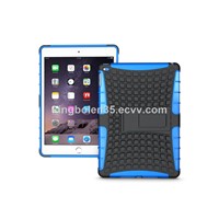 Hybird PC plus tpu Kickstand Case For iPad Air 2