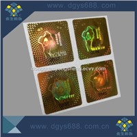 Colorful hologram anti-counterfeiting sticker