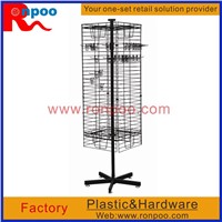 Wire Store Display Racks, Counter Top Spinner Display Rack, Floor Freestanding Spinner Display Rack