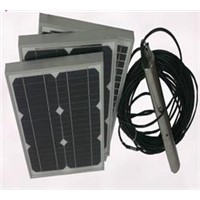 price solar water pump for agriculture DC deep well pump