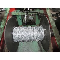 electro-galvanized  barbed wire exported to Middle East