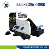 Best price industrial discharging sweeper