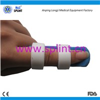 CE,FDA Approved Flat Spoon Foam Padded Aluminum Orthopedic Finger Splints