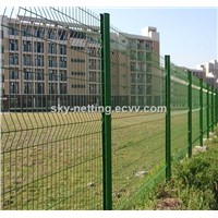 with Curve Cheap Welded Wire Mesh Fence for Boundary Wall