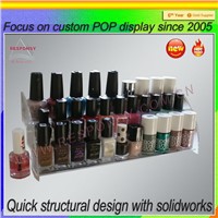 Acrylic nail polish display stand