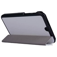 three folding stand leather case For HP Stream 7 inch tablet