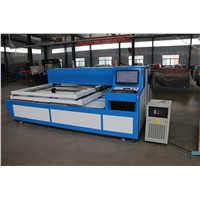 150W + 150W co2 laser die board cutting machine for package industry