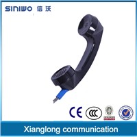Black cute classical landline corded telephone with imcoming call flash handset A01
