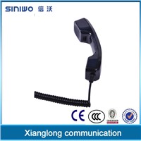 high quality multi-function portable plug noise cancelling usb telephone handset A05