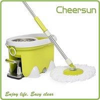 Stainless steel Magic spin Easy mop Foot pedal Rotate 360 mop